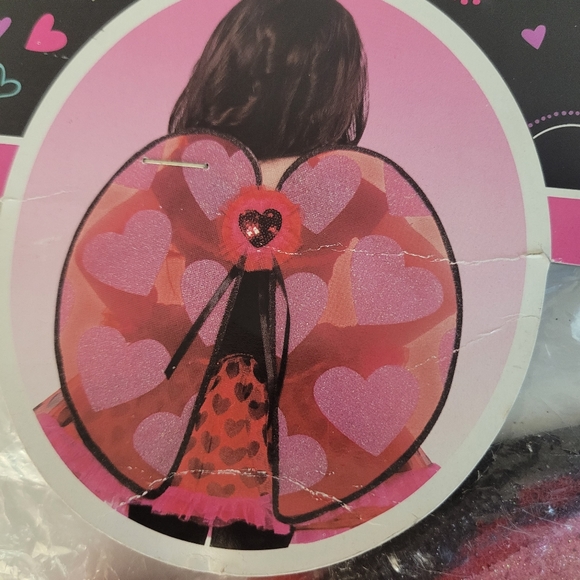 Love bug wings and black tutu costume. - Picture 3 of 6